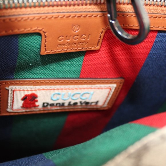 NWT Gucci X Dans LaVert Tote Interlocking GG Supreme Shoulder Bag Web 723885 - Picture 8 of 13
